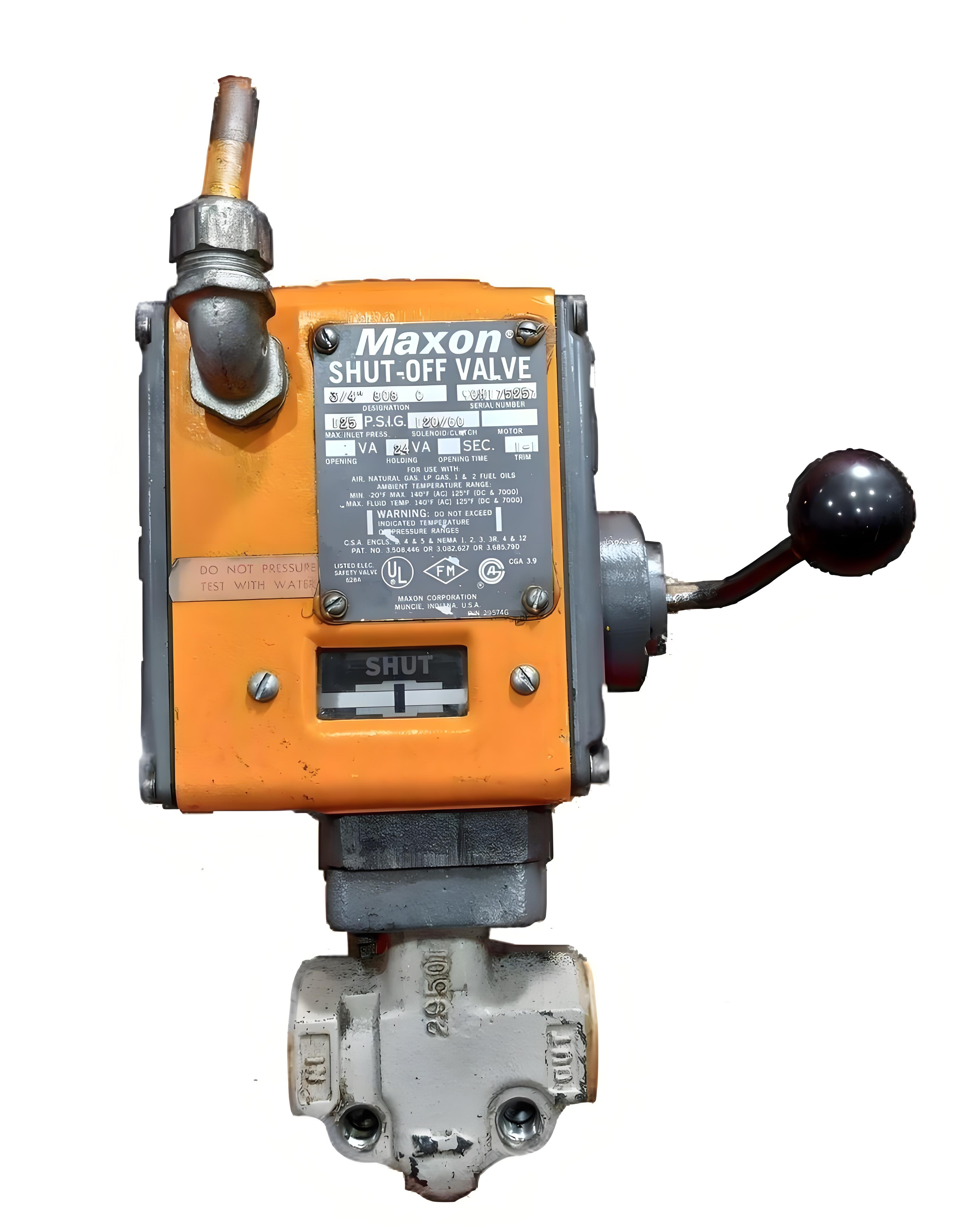 Maxon 400CMA11BA12BB21A0 Valve - Maxon Valves & Solenoids
