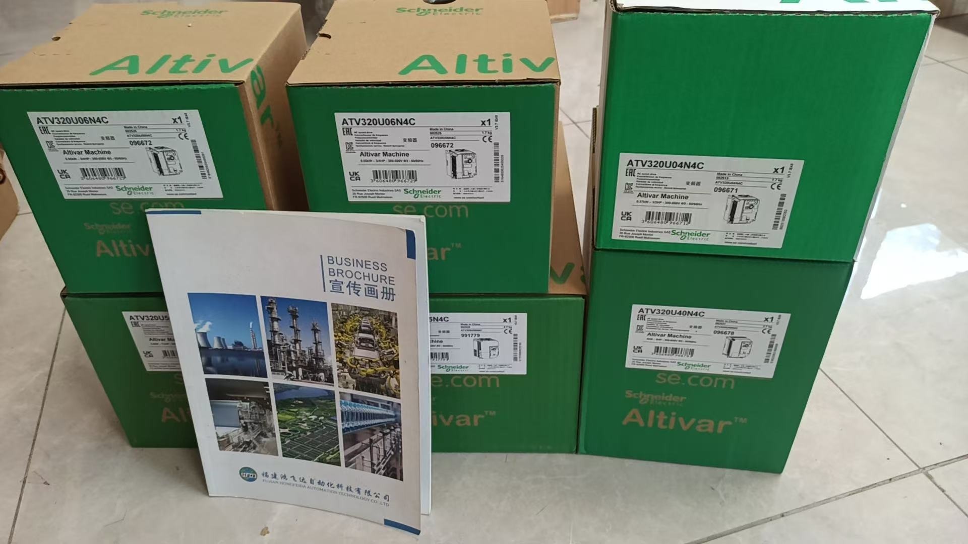 Schneider Electric ATV320U04N4C Inverter / Drive - Schneider Electric Variable Frequency Drives